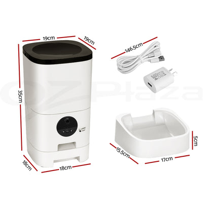 I.Pet Automatic Pet Feeder Dog Cat Feeder Camera Wifi Smart Auto Food Dispenser