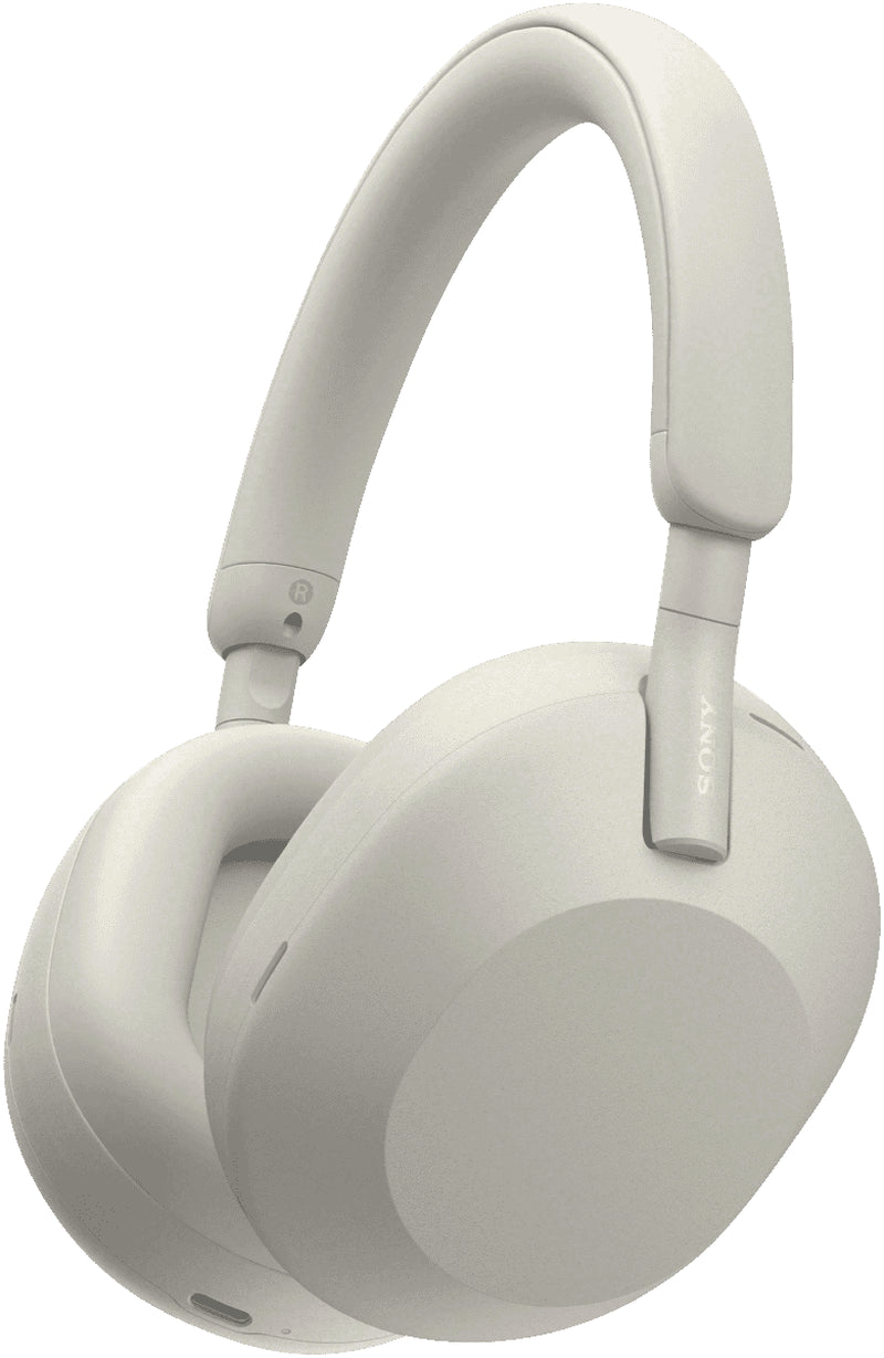 Sony Premium Noise Cancelling Headphones - Silver Ear Stereo WH1000XM5S