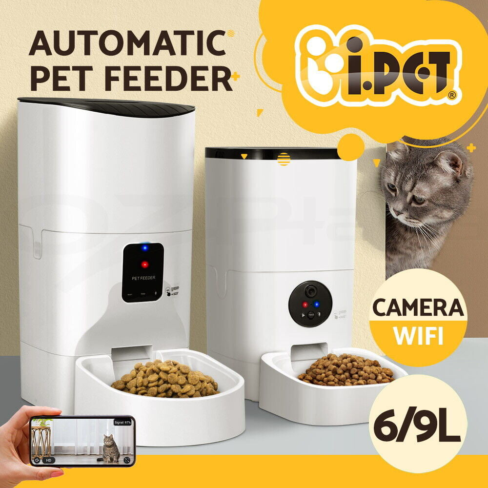 I.Pet Automatic Pet Feeder Dog Cat Feeder Camera Wifi Smart Auto Food Dispenser