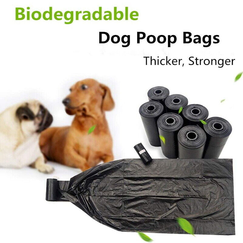 1500PCS Rolls Biodegradable Dog Poo Bag Pet Waste Poop Pick up Garbage Bags