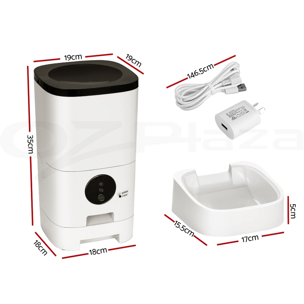 I.Pet Automatic Pet Feeder Dog Cat Feeder Camera Wifi Smart Auto Food Dispenser