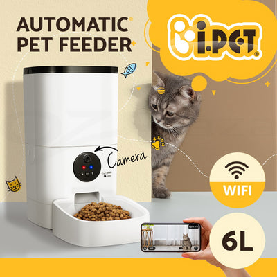 I.Pet Automatic Pet Feeder Dog Cat Feeder Camera Wifi Smart Auto Food Dispenser